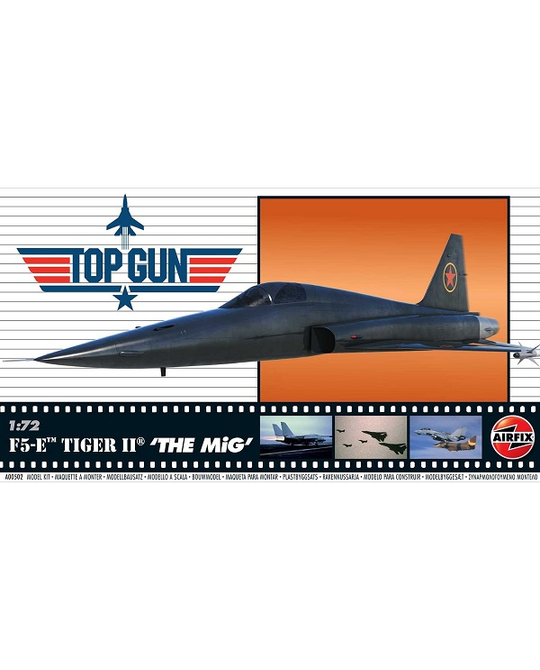 1/72 Top Gun F5-E Tiger II - THE MIG - A00502