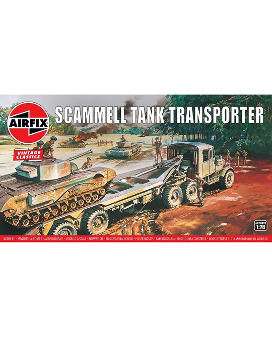 1/76 Scammel Tank Transporter - A02301V