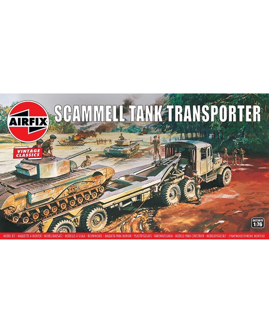 1/76 Scammel Tank Transporter - A02301V