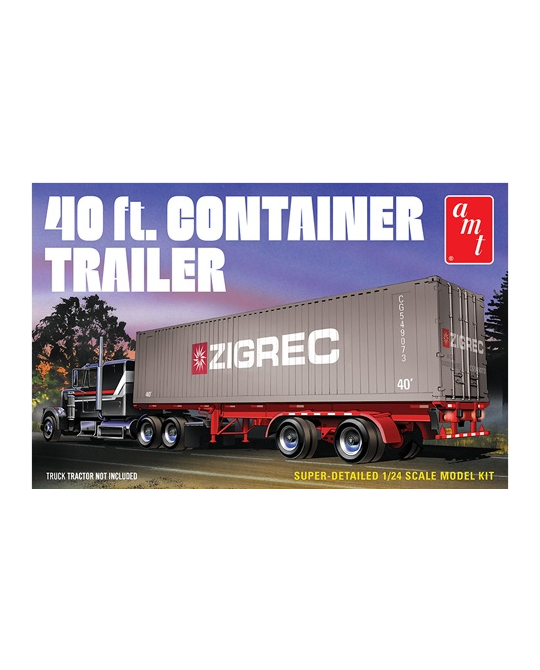 1/25 40ft Container Trailer - 1196