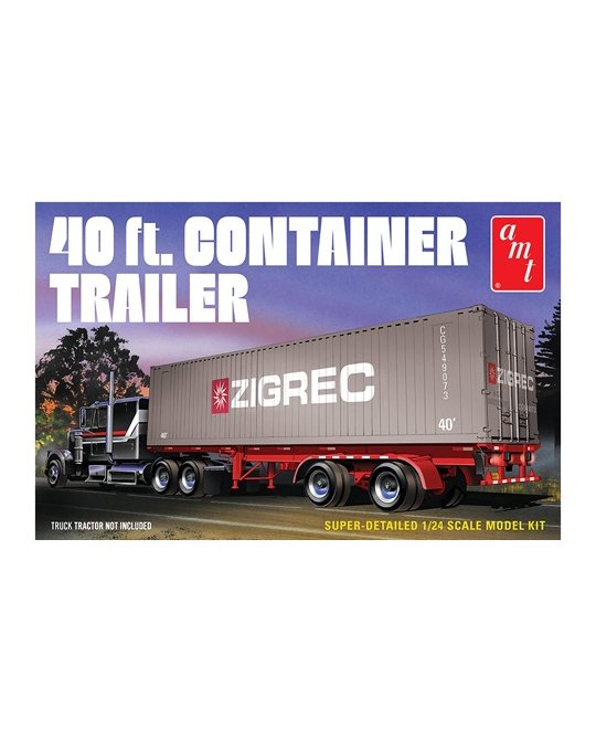 1/25 40ft Container Trailer - 1196