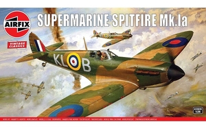 1/24 Supermarine Spitfire Mk1a - A12001V-model-kits-Hobbycorner