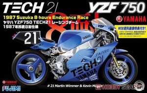 1/12 Yamaha YZR750 Tech 21 Suzuka 1987 8hr Endurance Race - 141329-model-kits-Hobbycorner