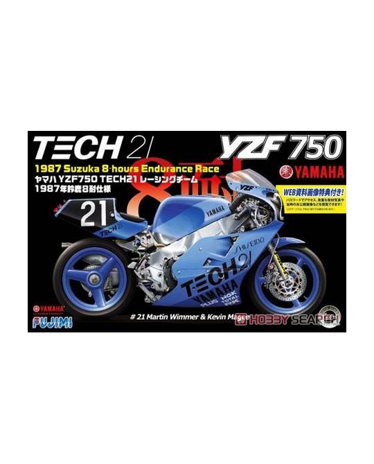 1/12 Yamaha YZR750 Tech 21 Suzuka 1987 8hr Endurance Race - 141329