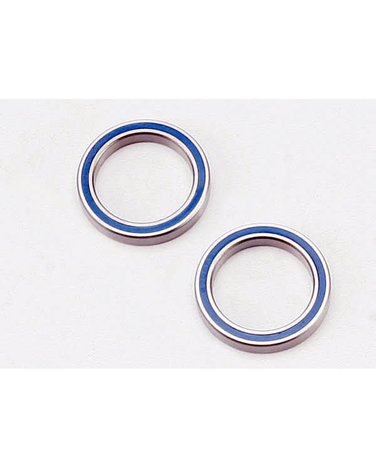 Ball Bearings, Blue Rubber Sealed (20X27X4Mm) (2) - 5182