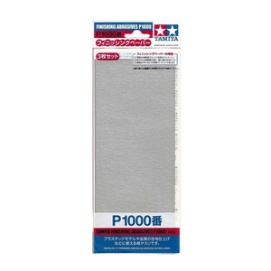 Finishing Abrasive - P1000 - 3 Pieces - 87057-paints-and-accessories-Hobbycorner