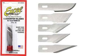 Number 2 Blades Assorted - 1x 18, 19, 20 - 2x 24 - 40004-tools-Hobbycorner