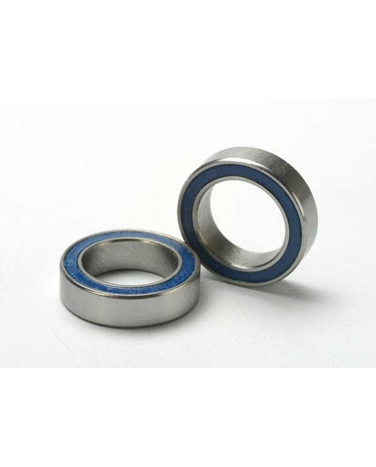 Ball Bearings, Blue Rubber Sealed (10X15X4Mm) (2) - 5119