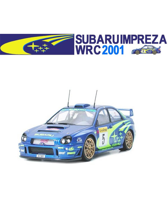 1/24 Subaru Impreza WRC 2001 Model Kit - 24240