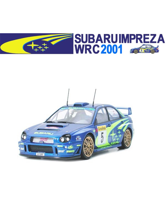 1/24 Subaru Impreza WRC 2001 Model Kit - 24240