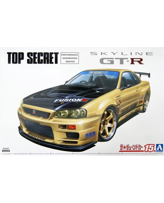 1/24 Topsecret BNR34 Skyline GT-R 2002 - 5984