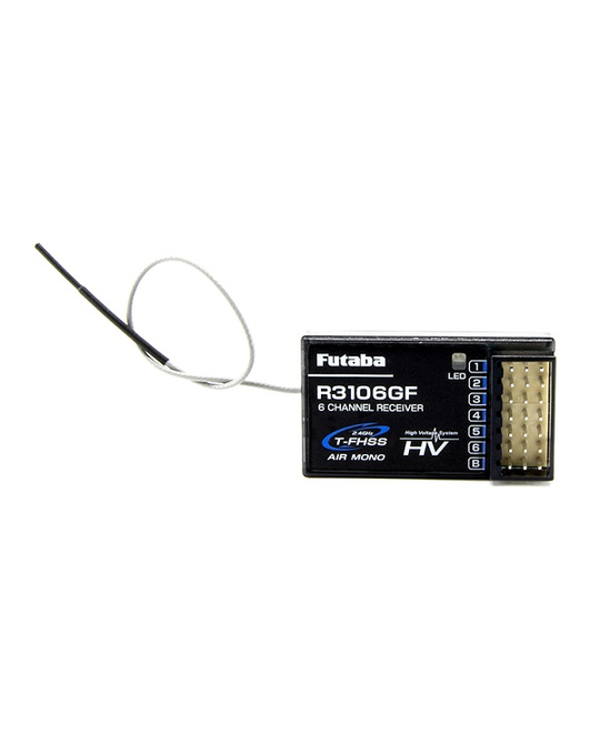 R3106GF– T-FHSS Air (Mono Directional) 2.4 GHz 6-Channel Receiver