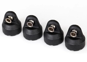 Shock Caps (Black) (4) - 8361-rc---cars-and-trucks-Hobbycorner