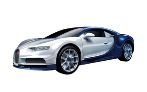 QUICKBUILD Bugatti Chiron - J6044-model-kits-Hobbycorner