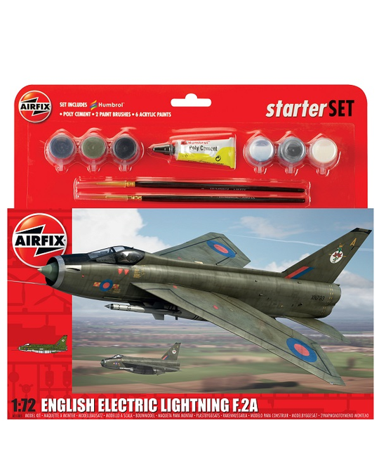 Large Starter Set - 1/72 English Electric Lightning F.2A