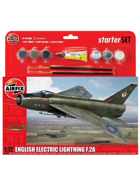 Large Starter Set - 1/72 English Electric Lightning F.2A