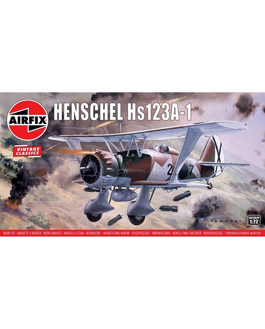 1/76 - Henschel Hs123A-1 - A02051V