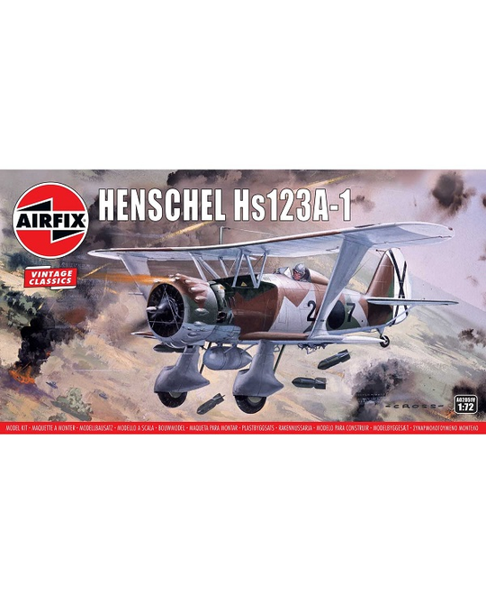 1/76 - Henschel Hs123A-1 - A02051V