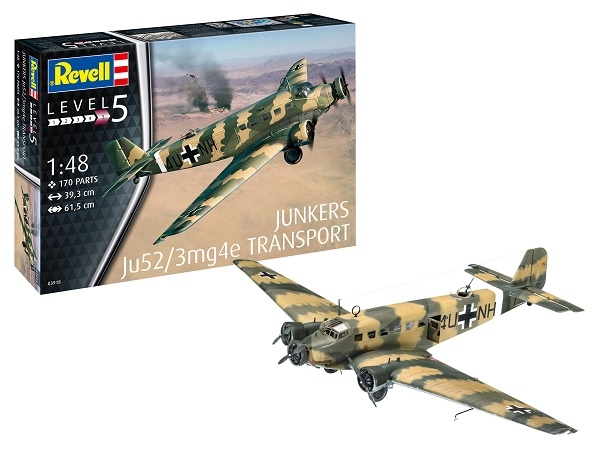1/48 Junkers Ju52/3m Transport - Model Kits-Plastic Model Kits