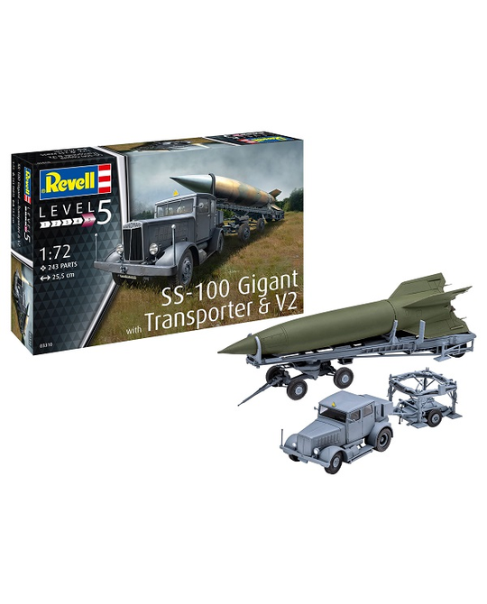 1/72 SS-100 Gigant + Transporter + V2 - 03310