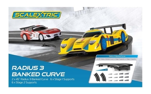 Radius 3 Banked Curve - SCA C8297-slot-cars-Hobbycorner