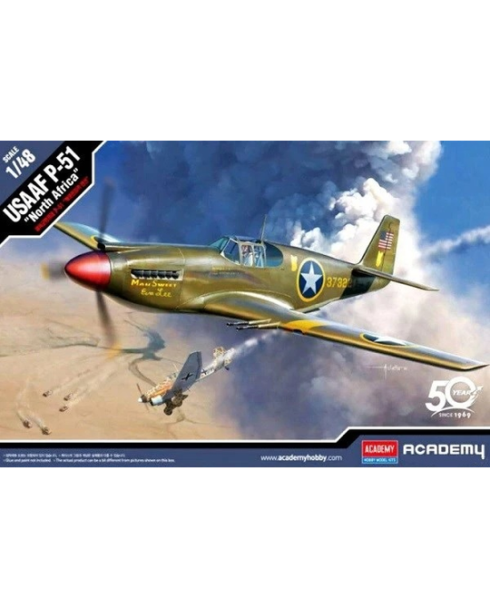 1/48 USAAF P-51 Mustang - North Africa - 12338 