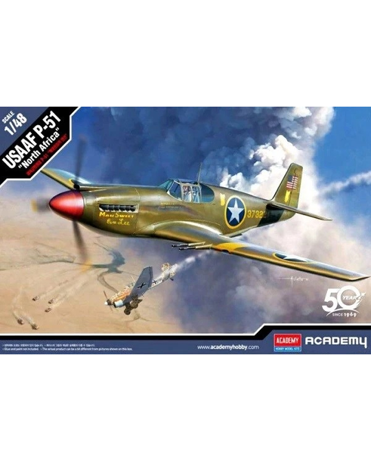 1/48 USAAF P-51 Mustang - North Africa - 12338 