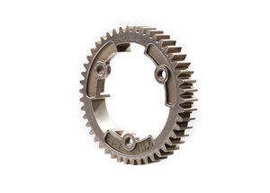 Spur gear, 46-tooth, steel (wide-face, 1.0 metric pitch) - 6447R-rc---cars-and-trucks-Hobbycorner
