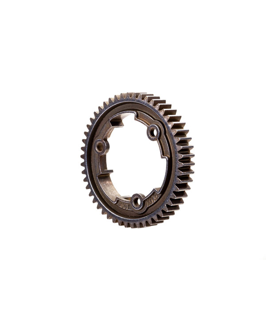 Spur gear, 50-tooth, steel (wide-face, 1.0 metric pitch) - 6448R