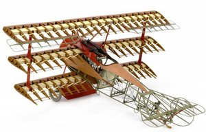 1/16 Fokker Dr.1 Triplane - Red Baron - 20350 -model-kits-Hobbycorner