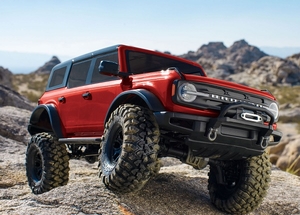 1/10 TRX-4 Scale 4X4 Trail/Crawler Truck - Bronco - 92076-4 - Red-rc---cars-and-trucks-Hobbycorner