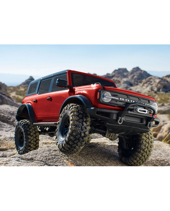 1/10 TRX-4 Scale 4X4 Trail/Crawler Truck - Bronco - 92076-4 - Red