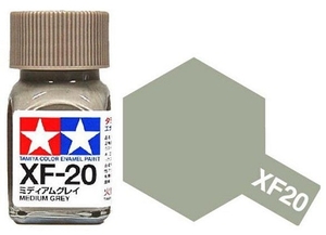 XF-20 Enamel Medium Grey - 10ml - 8120-paints-and-accessories-Hobbycorner
