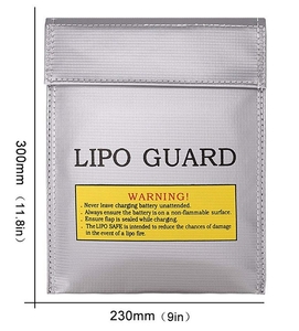 Lipo Safe Bag - 230mm x 300mm-batteries-and-accessories-Hobbycorner