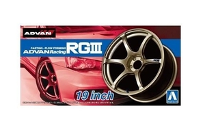 1/24 ADVAN Racing RG III 19-Inch - Wheels and Tires - 5329-model-kits-Hobbycorner