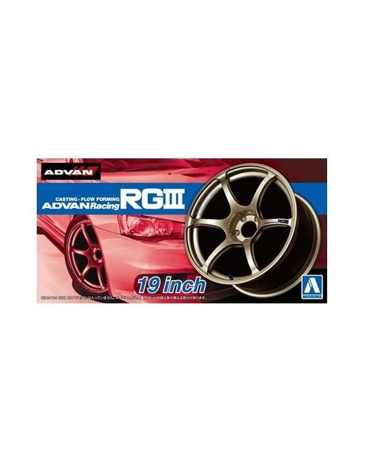 1/24 ADVAN Racing RG III 19-Inch - Wheels and Tires - 5329