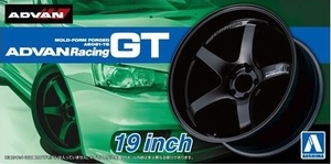 1/24 Rims & Tires - Advan Racing GT 19 Inch - 5330-model-kits-Hobbycorner