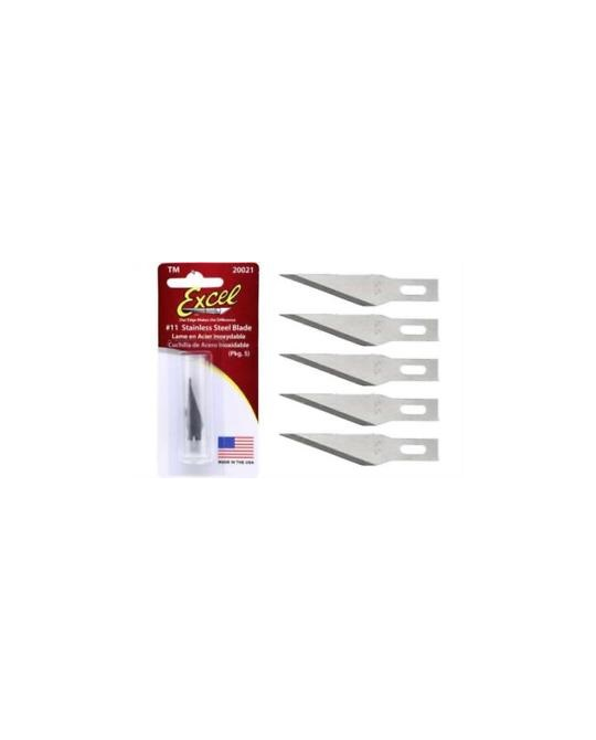 No.1 Stainless Street Straight Blades B11 (5pc) - 20021