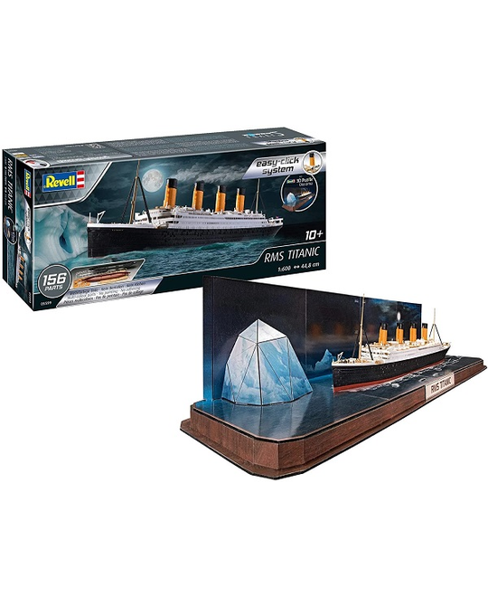 1/600 RMS Titanic + 3D Puzzle (Iceberg) - 05599