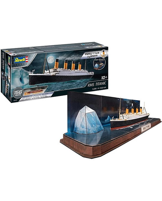 1/600 RMS Titanic + 3D Puzzle (Iceberg) - 05599