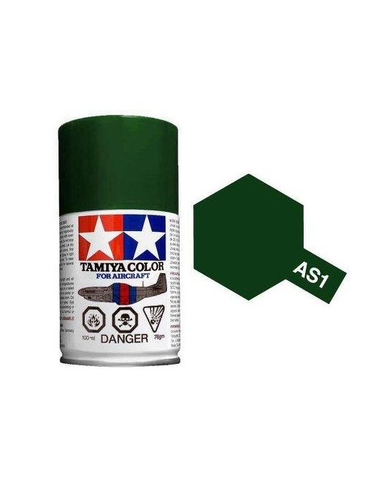 AS-1 Dark Green Spray paint - 86501