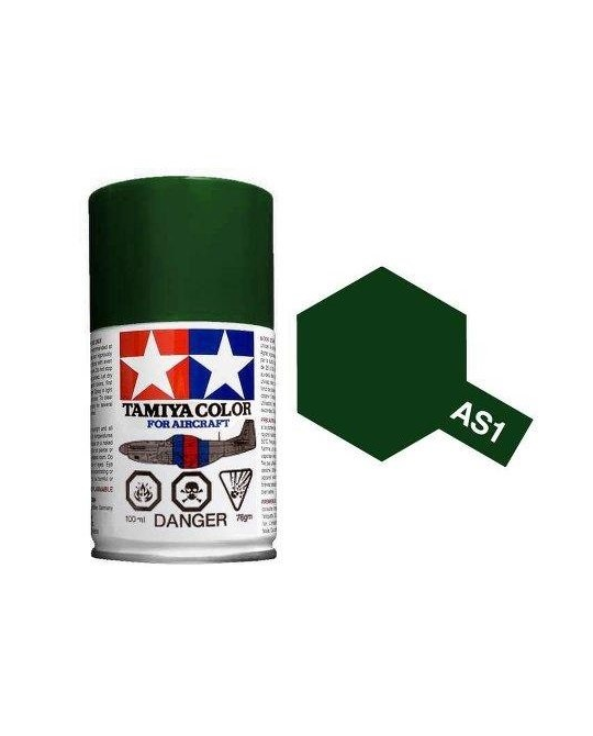 AS-1 Dark Green Spray paint - 86501