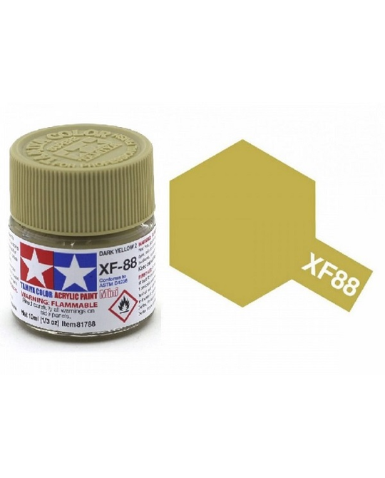 XF88 - Dark Yellow acrylic paint - 81788