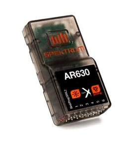 AR630 6 Channel AS3X/SAFE DSMX/DSM2 Rx integrated Antenna-radio-gear-Hobbycorner