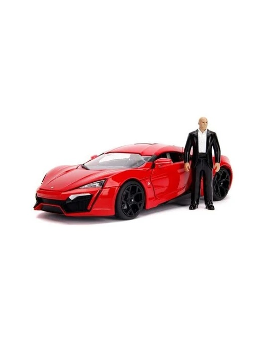 1/18 Lykan Hypersport with Dom Figurine and Working Lights - 31140