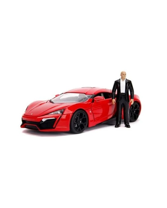 1/18 Lykan Hypersport with Dom Figurine and Working Lights - 31140