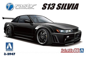 1/24 1991 Nissan Silvia S13 Rasty – 5947-model-kits-Hobbycorner