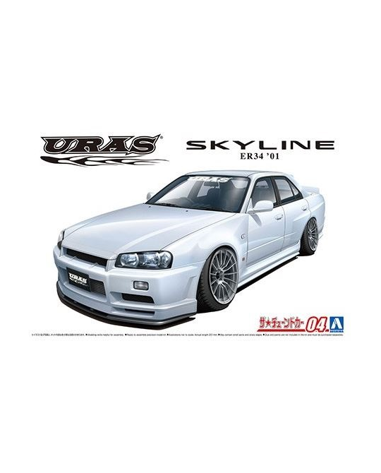 1/24 Nissan Skyline R34 25GT Uras 2001 - 5534