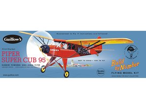 Piper Super Cub 95 - 20 Inch (Build by Numbers)-model-kits-Hobbycorner
