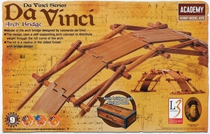 Leonardo Da Vinci’s Arch Bridge - snap kitset - 18153-model-kits-Hobbycorner